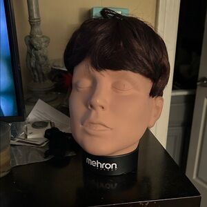 Top piece with bangs.